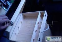 匠心定制，品味不凡 四瓶裝松木紅酒禮盒廠(chǎng)家直銷(xiāo)服務(wù)